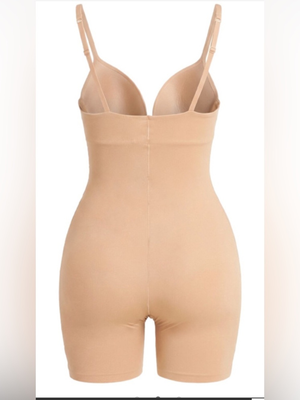 Skims Ultimate Body Push-Up Enhancing Padded Midthigh Bodysuit Medium Clay BNWT - Picture 4 of 13